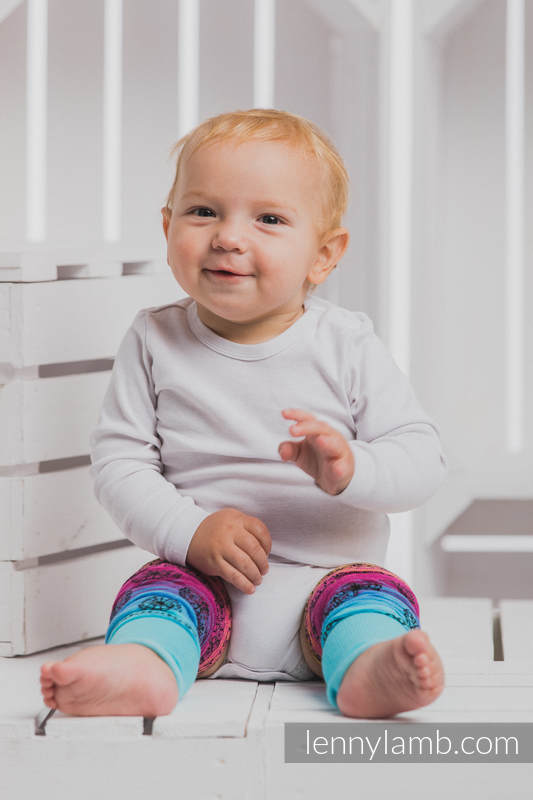 LennyLegs - Benvärmare - Rainbow Lace Dark