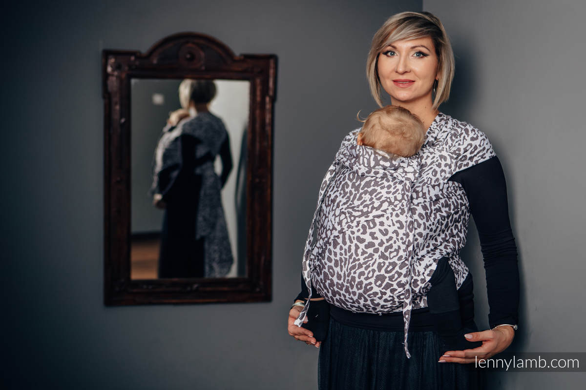 WrapTai Toddler – Cheetah Dark Brown & White