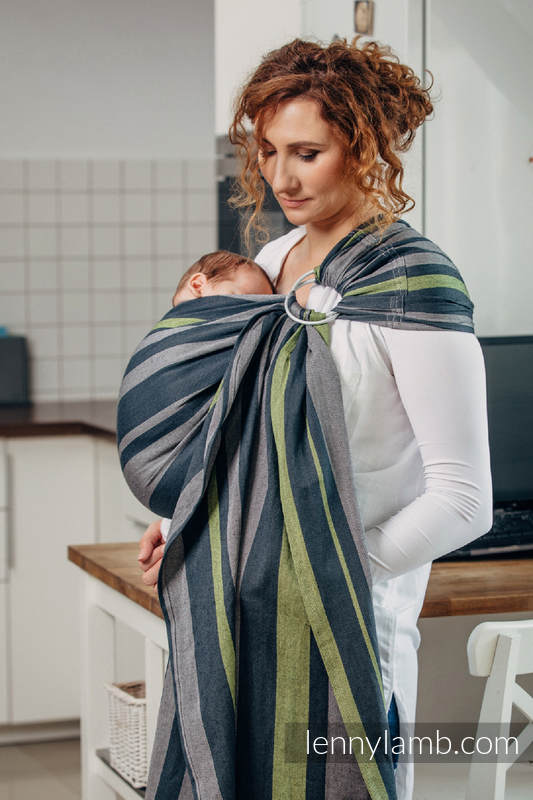 Lenny Lamb Ringsjal - Smoky Lime