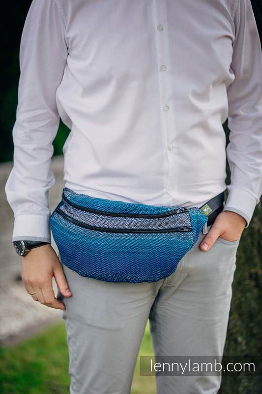 Lenny Lamb Waist Bag – Large – Little Herringbone Illusion