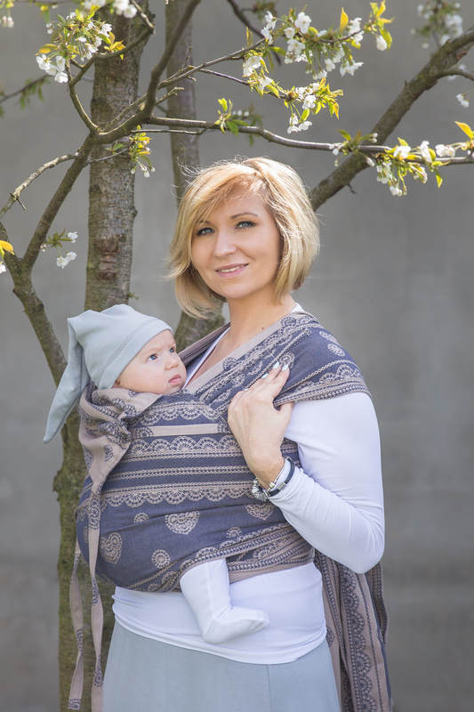 WrapTai Toddler – Blueberry Lace