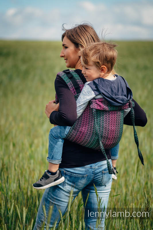 Lenny Lamb Buckle Onbuhimo – Toddler – Little Love Orchid