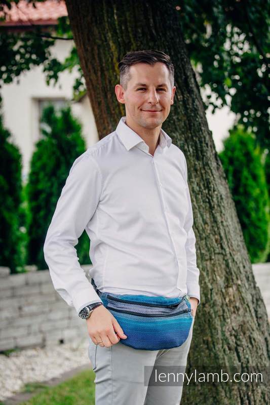 Lenny Lamb Waist Bag – Large – Little Herringbone Illusion