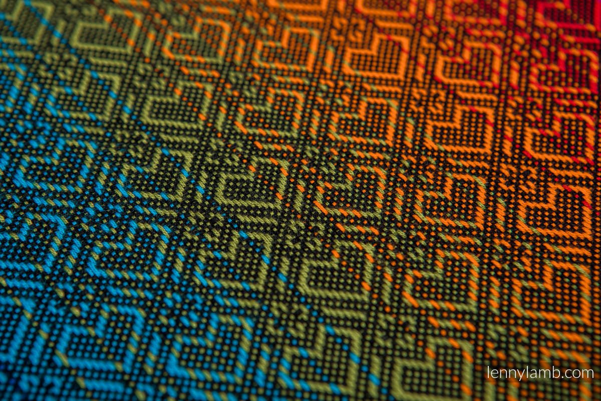 Lenny Lamb Bärsjal - Big Love Rainbow Dark - Storlek 6