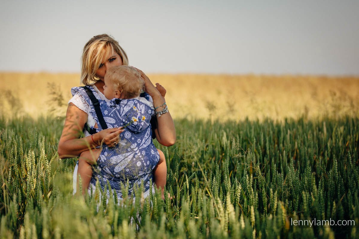 Lenny Lamb – Baby – Dragonfly White & Navy Blue