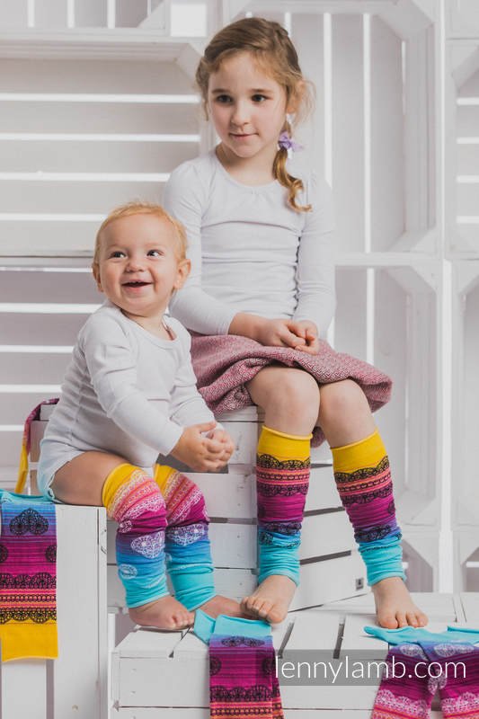 LennyLegs - Benvärmare - Rainbow Lace