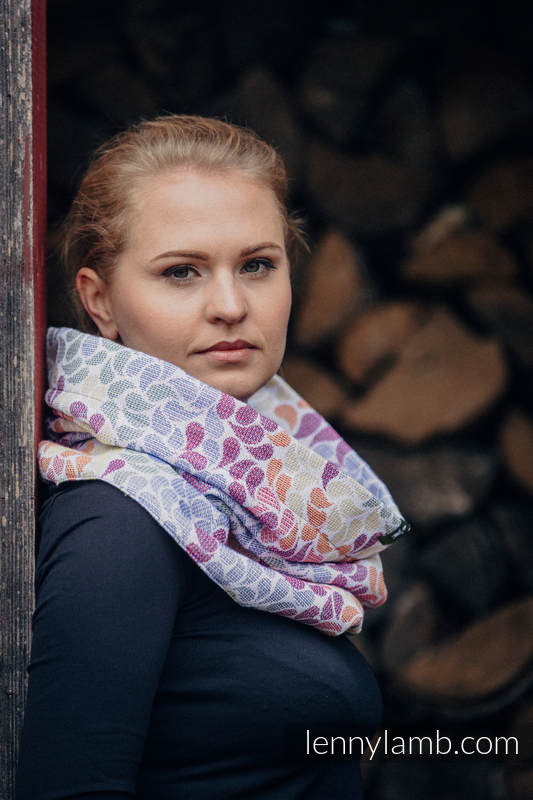 Lenny Lamb Snood Scarf - Colors of Life & Sugilite