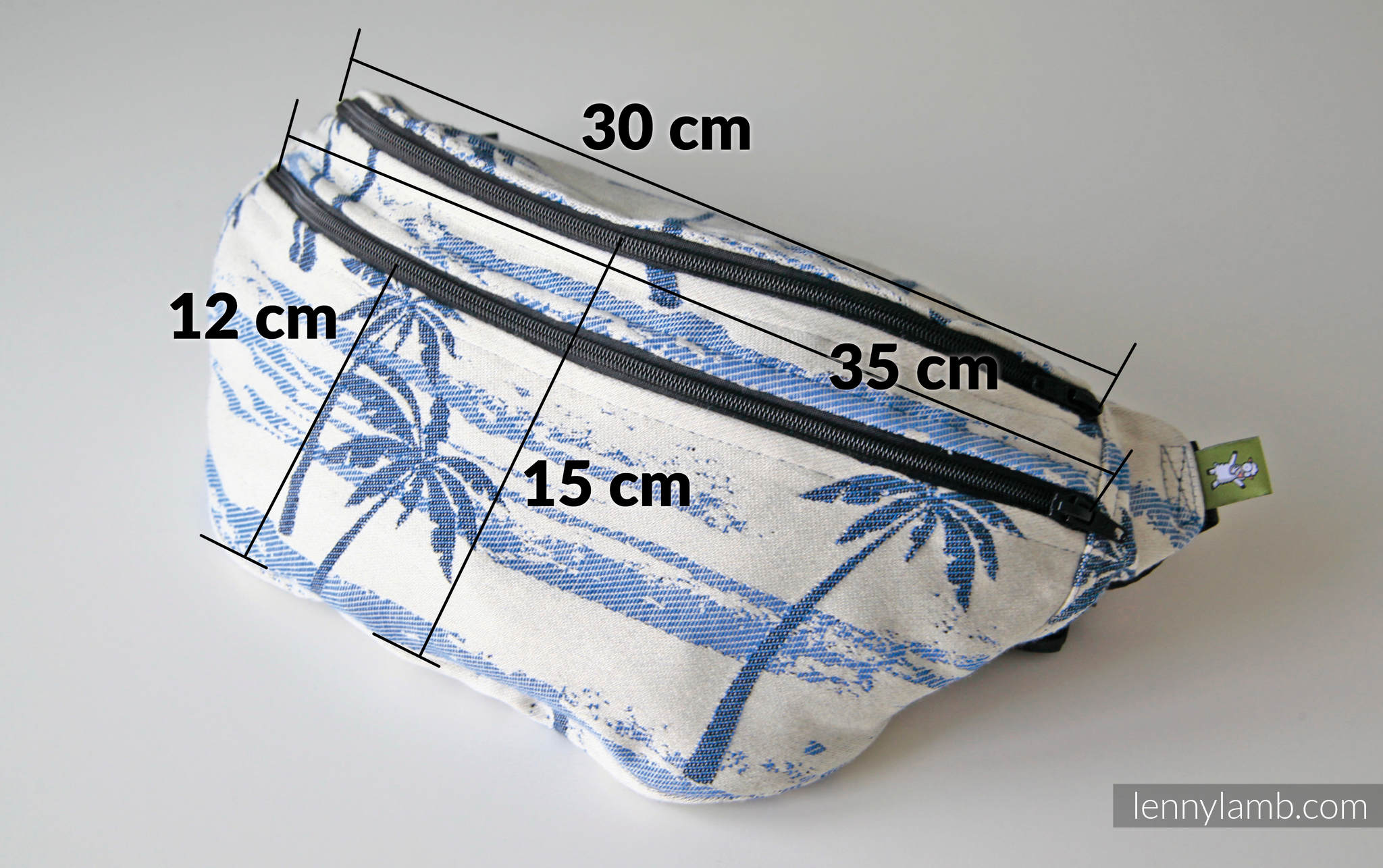 Lenny Lamb Waist Bag – Large – Symphony Rainbow Dark