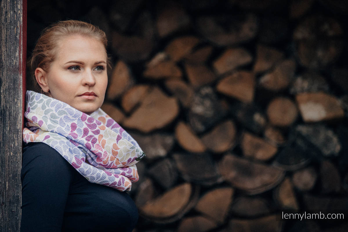 Lenny Lamb Snood Scarf - Colors of Life & Sugilite