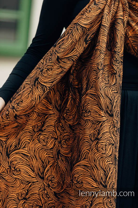 Lenny Lamb Ringsjal - Golden Rapunzel