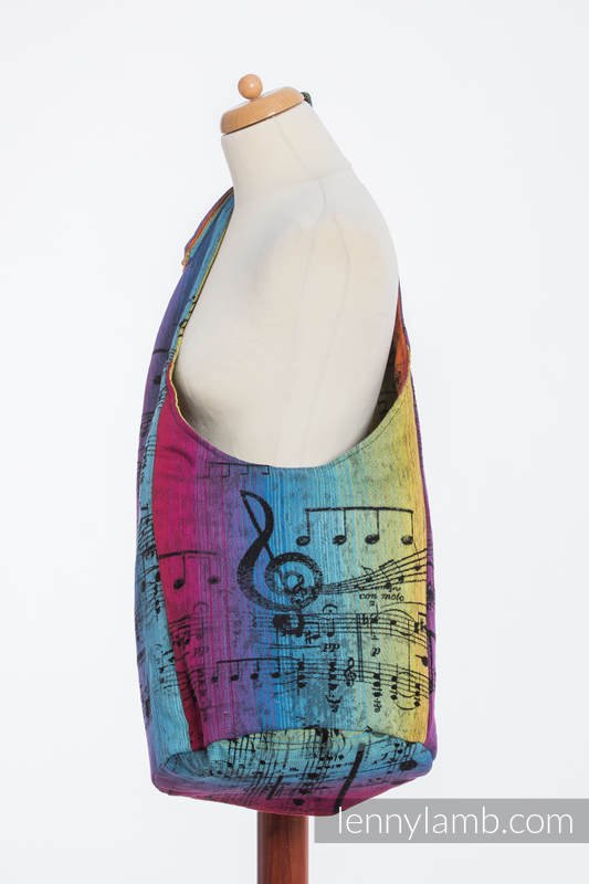 Lenny Lamb Hobo Bag – Symphony Rainbow Dark
