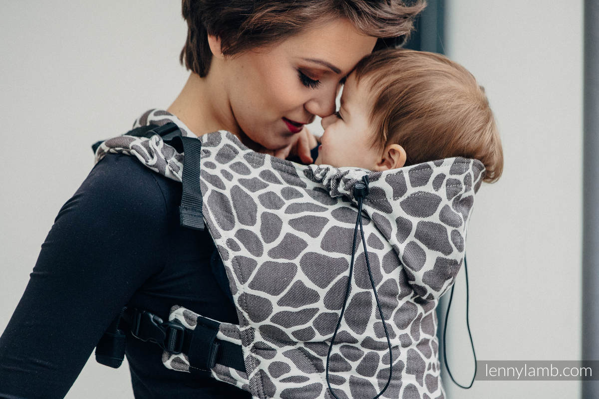 Lenny Lamb – Baby – Giraffe Dark Brown & Creme