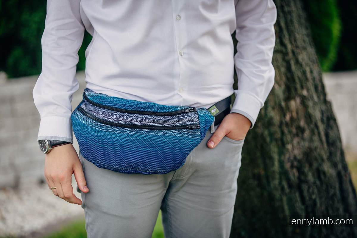 Lenny Lamb Waist Bag – Large – Little Herringbone Illusion