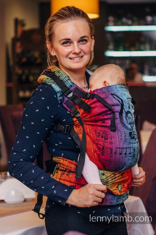 LennyUp Carrier – Symphony Rainbow Dark