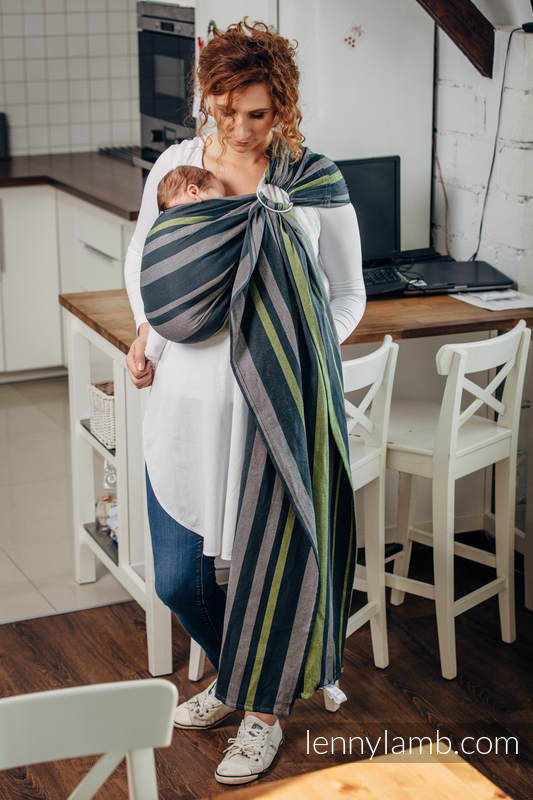 Lenny Lamb Ringsjal - Smoky Lime