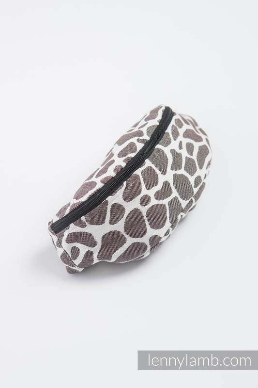 Lenny Lamb Waist Bag – Giraffe Dark Brown & Creme