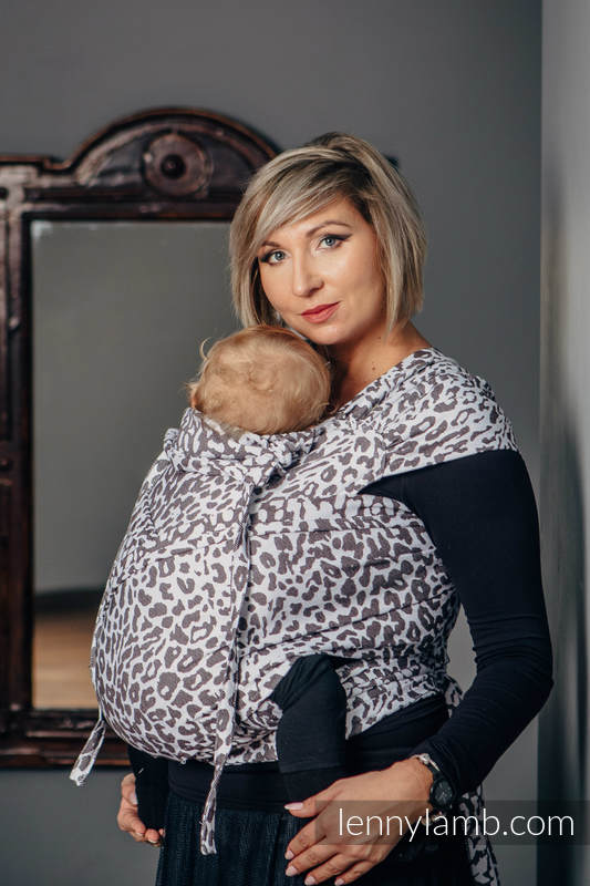 WrapTai Toddler – Cheetah Dark Brown & White