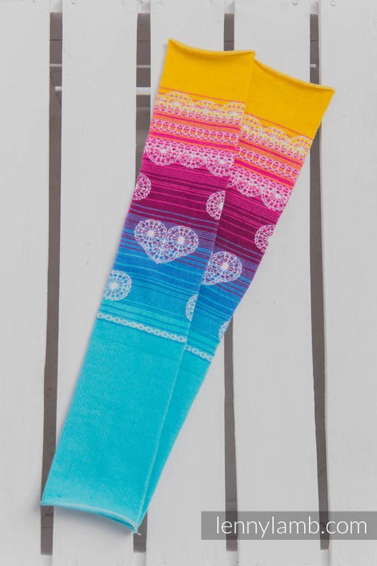LennyLegs - Benvärmare - Rainbow Lace