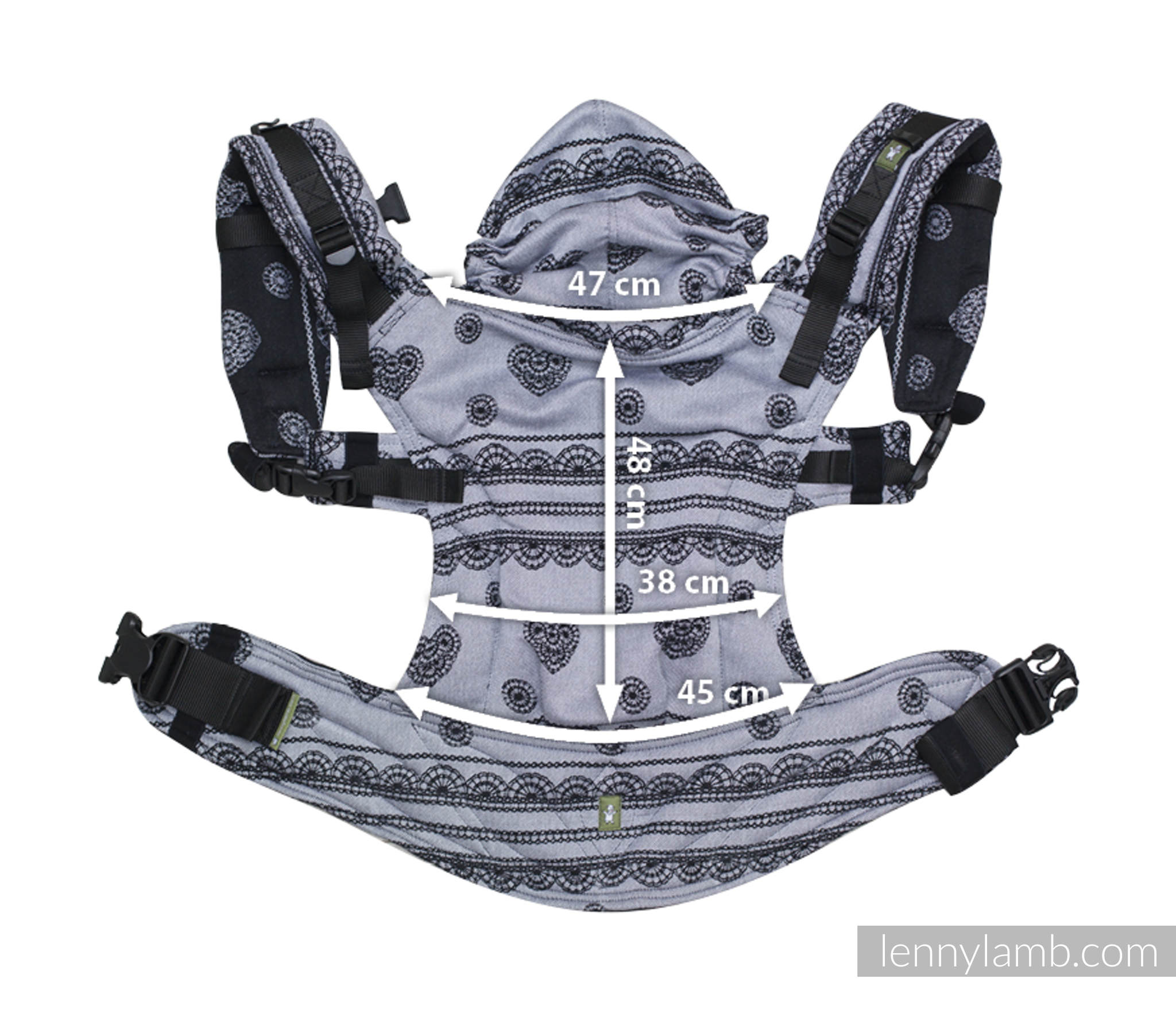 Lenny Lamb – Toddler – Little Herringbone Impression Dark