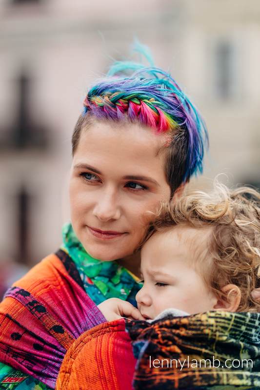 WrapTai Toddler – Symphony Rainbow Dark