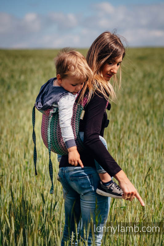 Lenny Lamb Buckle Onbuhimo – Toddler – Little Love Orchid