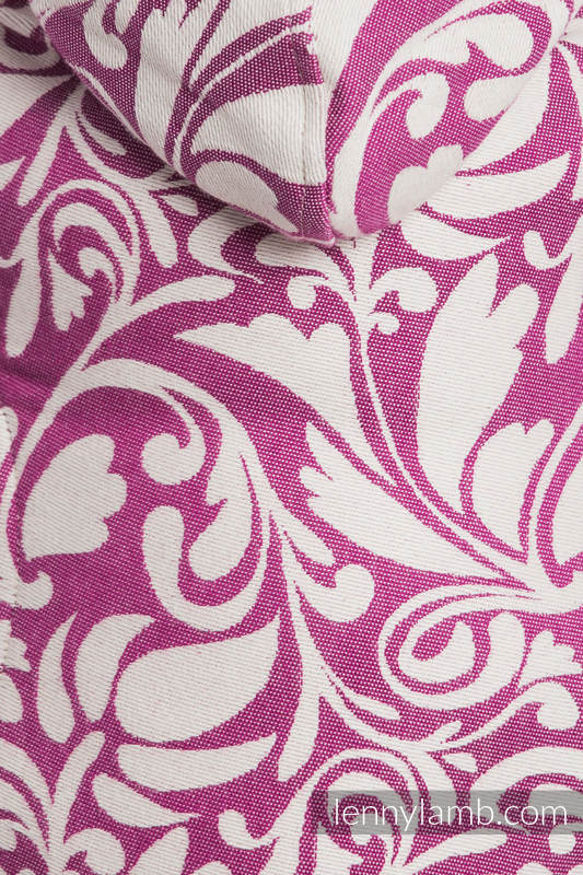 Lenny Lamb – Baby – Twisted Leaves Cream & Purple