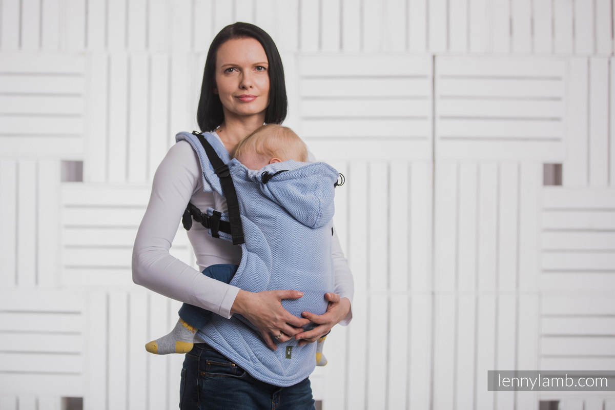 Lenny Lamb – Toddler – Little Herringbone Blue