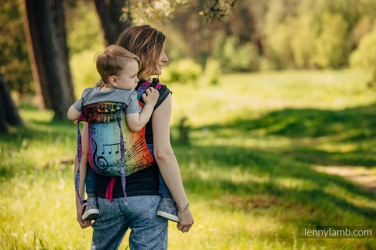 Lenny Lamb Buckle Onbuhimo – Toddler – Rainbow Symphony Dark