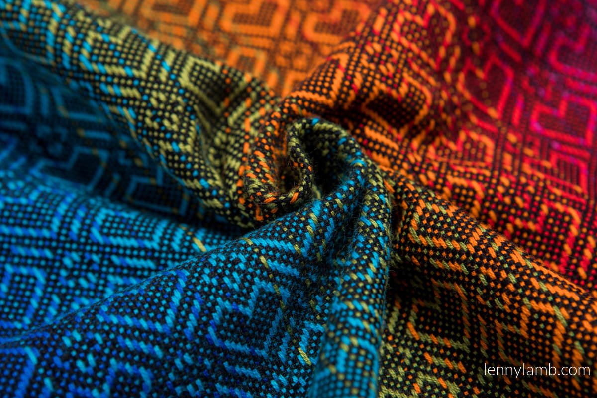 Lenny Lamb Bärsjal - Big Love Rainbow Dark - Storlek 6