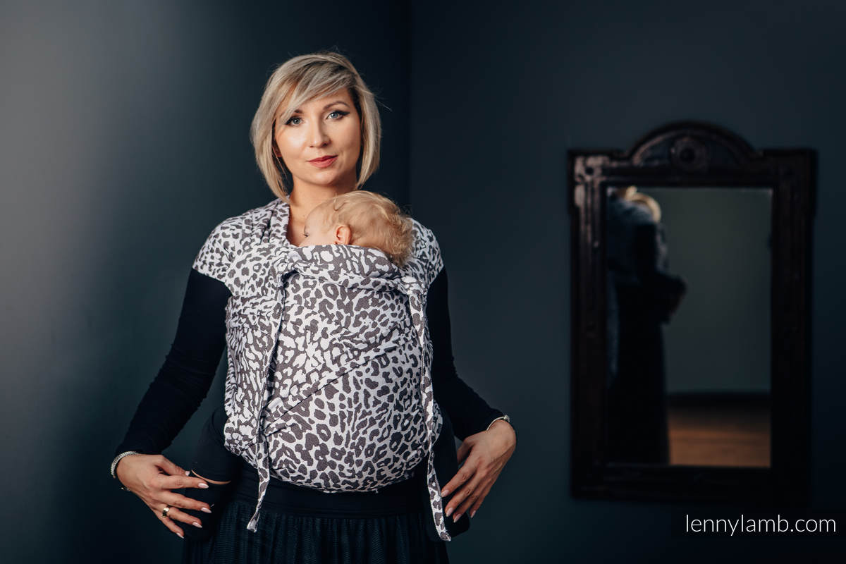 WrapTai Toddler – Cheetah Dark Brown & White