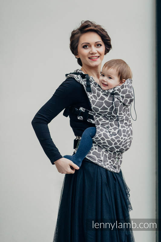 Lenny Lamb – Baby – Giraffe Dark Brown & Creme