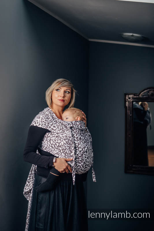 WrapTai Toddler – Cheetah Dark Brown & White