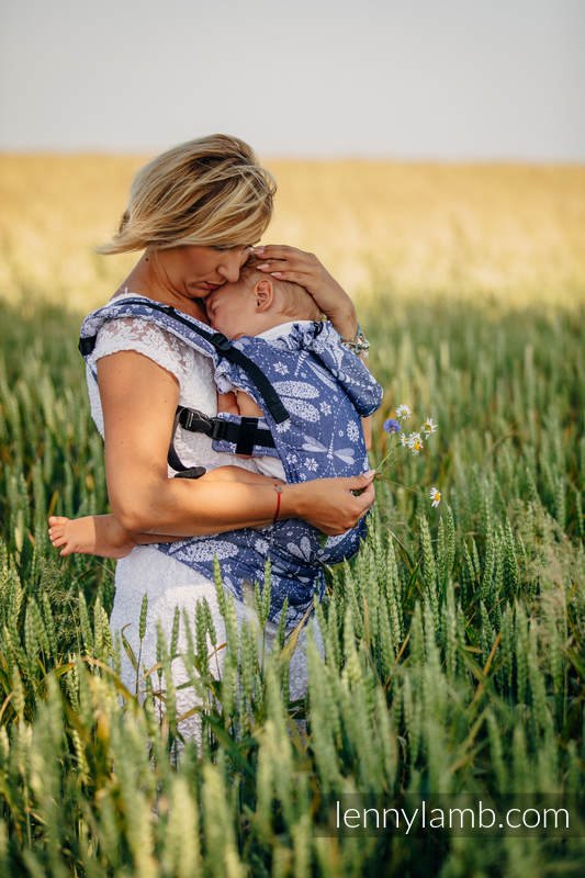 Lenny Lamb – Baby – Dragonfly White & Navy Blue