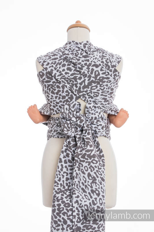 WrapTai Toddler – Cheetah Dark Brown & White