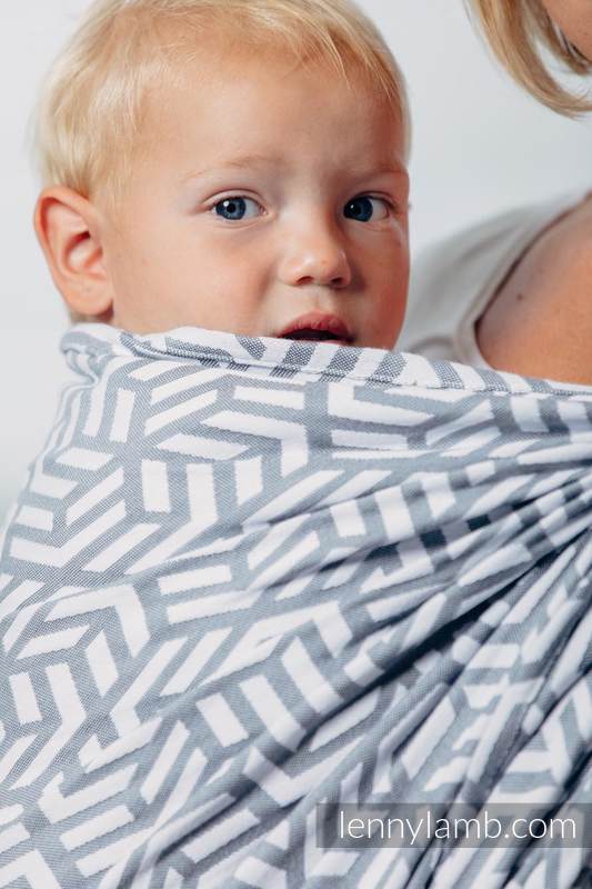 Lenny Lamb Bärsjal Basic Line - Pearl - Storlek 6