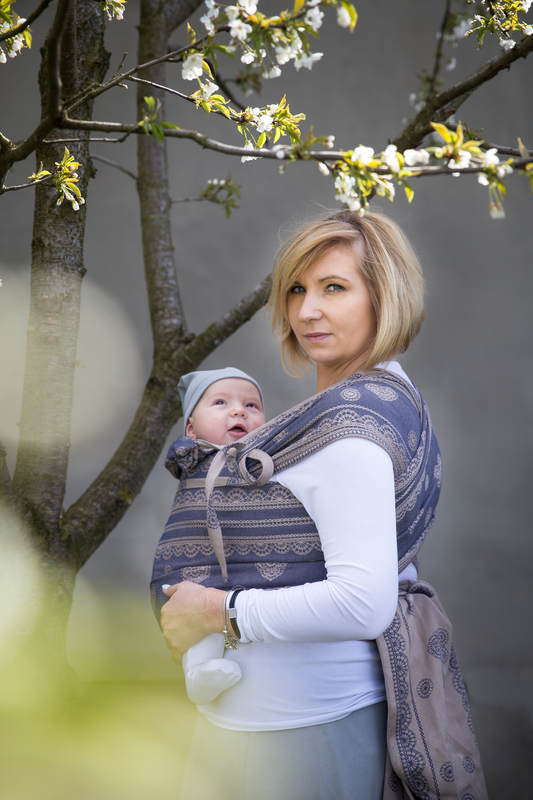 WrapTai Toddler – Blueberry Lace