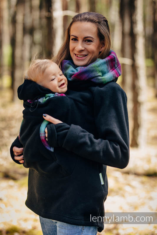 Lenny Lamb Bärtröja 2.0 – Black Little Herringbone Impression Dark