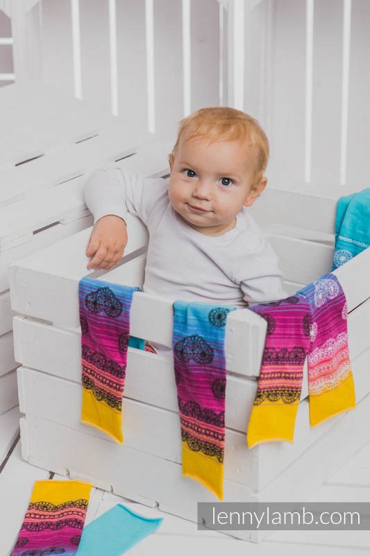 LennyLegs - Benvärmare - Rainbow Lace