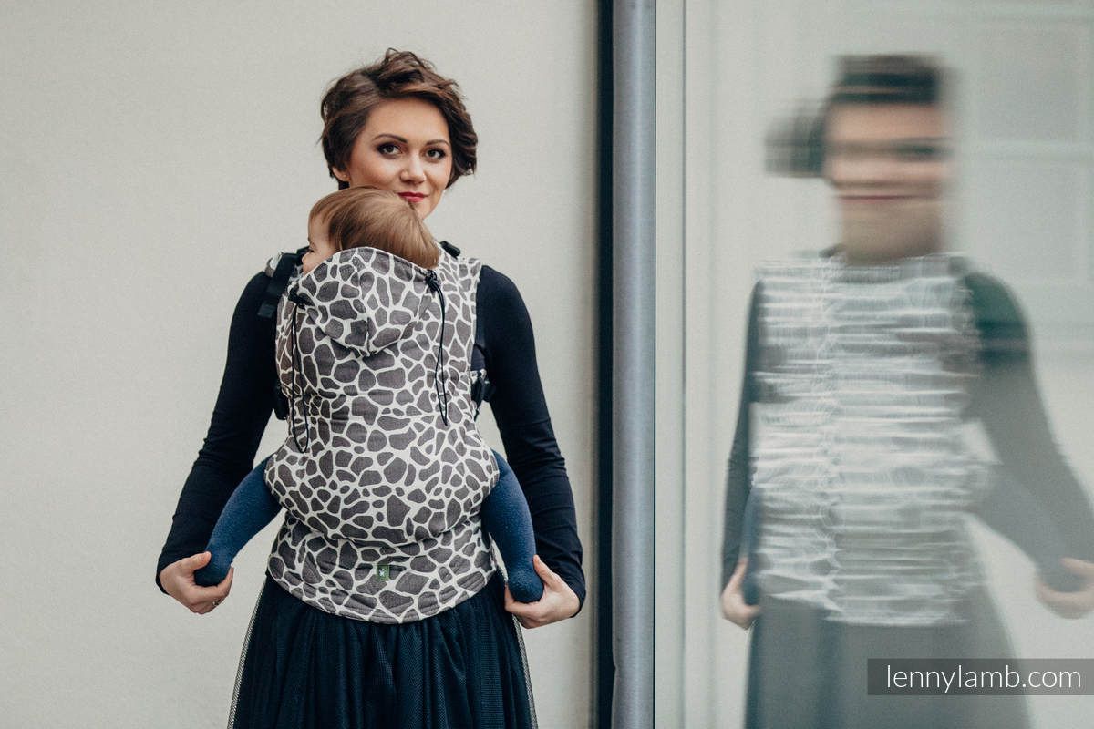 Lenny Lamb – Baby – Giraffe Dark Brown & Creme