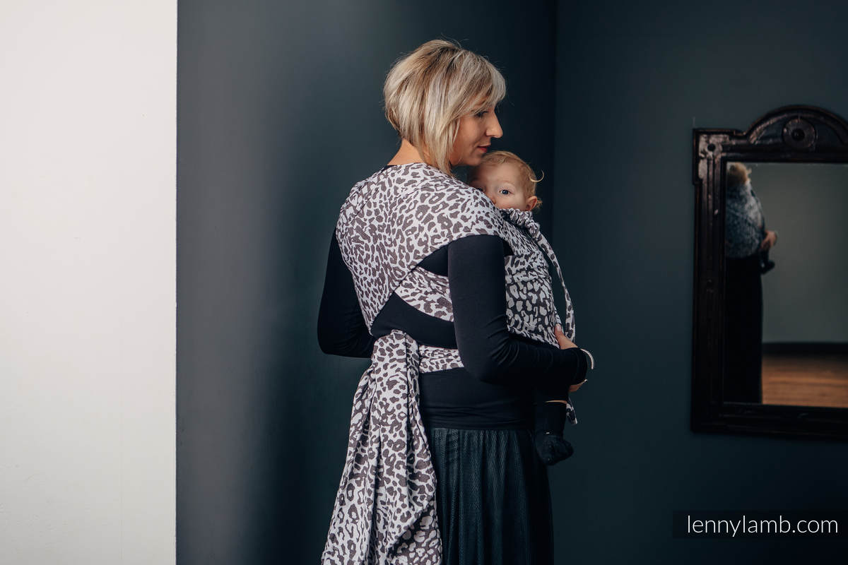 WrapTai Toddler – Cheetah Dark Brown & White