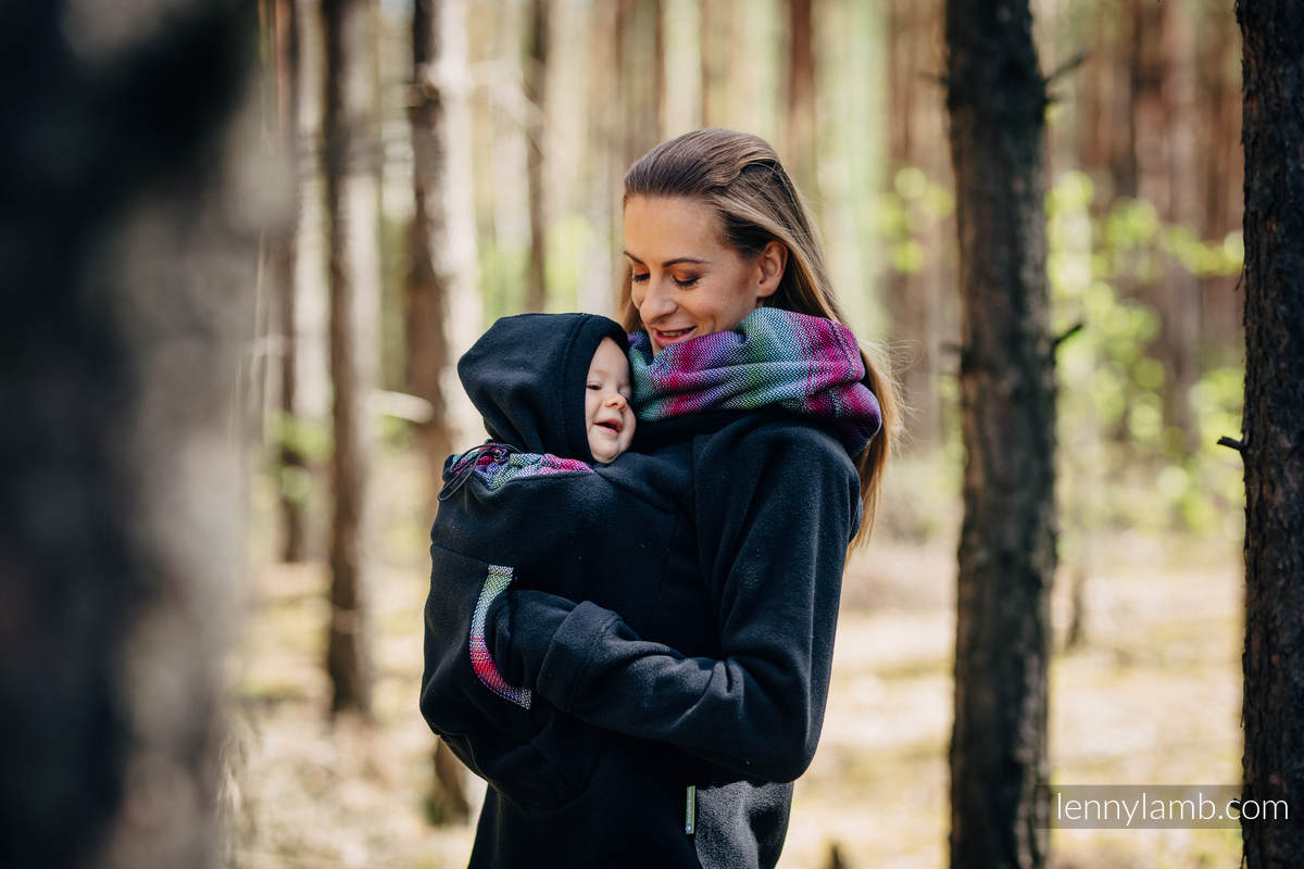 Lenny Lamb Bärtröja 2.0 – Black Little Herringbone Impression Dark