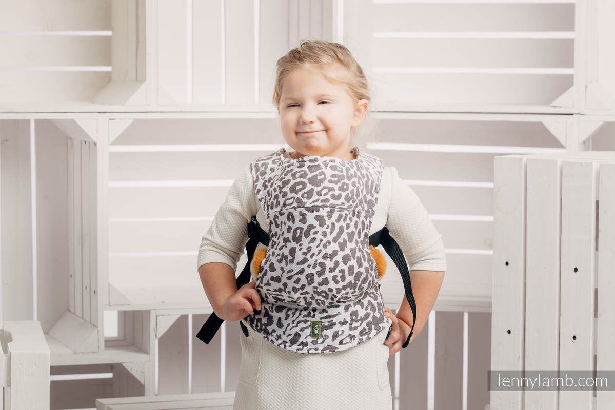 Lenny Lamb Docksele – Cheetah Dark Brown & White