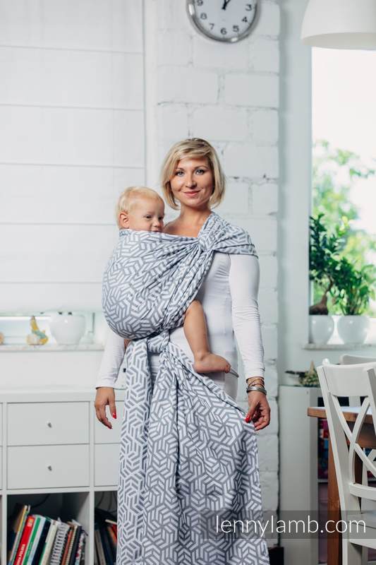 Lenny Lamb Bärsjal Basic Line - Pearl - Storlek 6