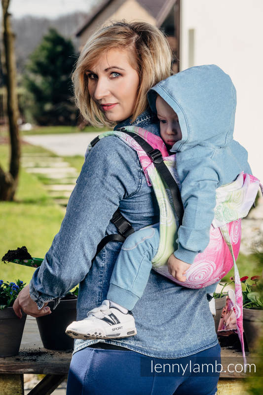 Lenny Lamb Buckle Onbuhimo – Rose Blossom