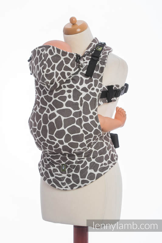 Lenny Lamb – Baby – Giraffe Dark Brown & Creme