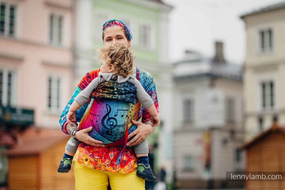 WrapTai Toddler – Symphony Rainbow Dark