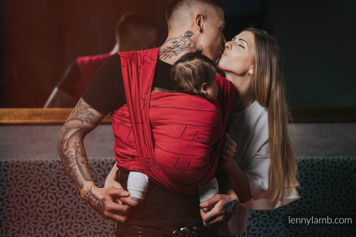 Lenny Lamb Bärsjal - I Love You - Storlek 5