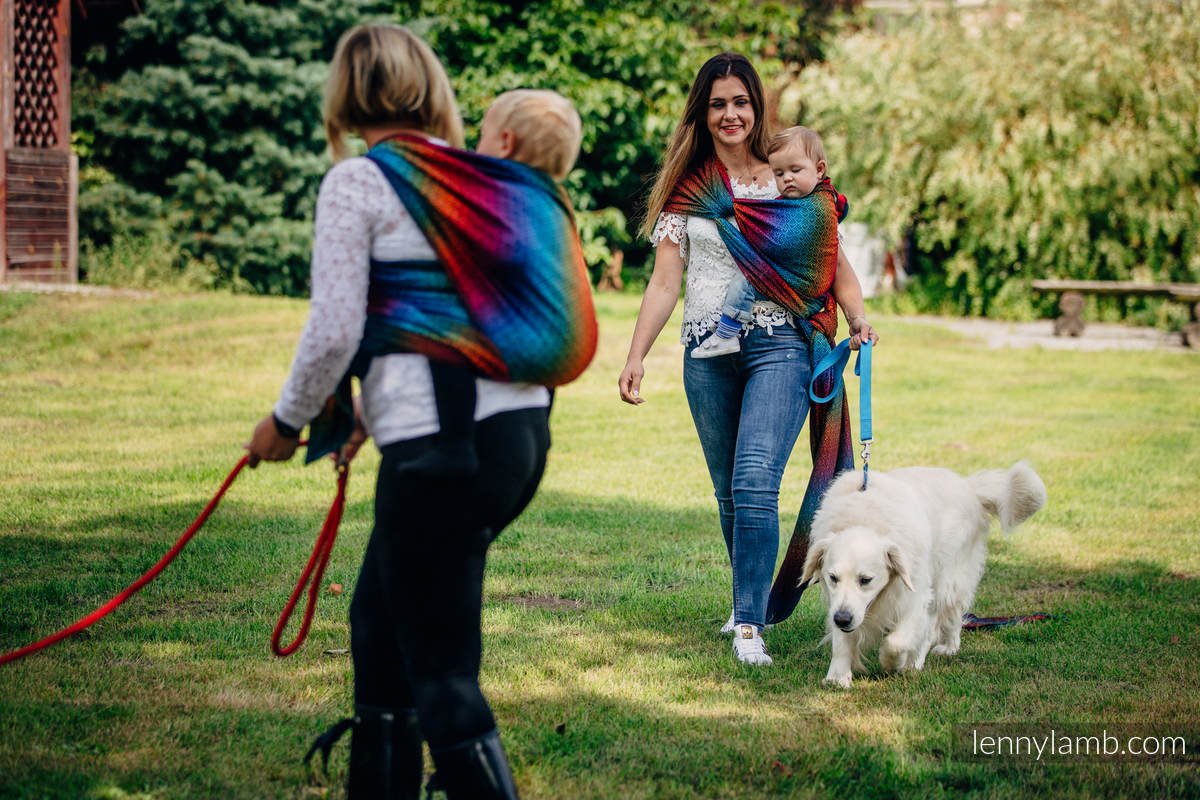 Lenny Lamb Bärsjal - Big Love Rainbow Dark - Storlek 6