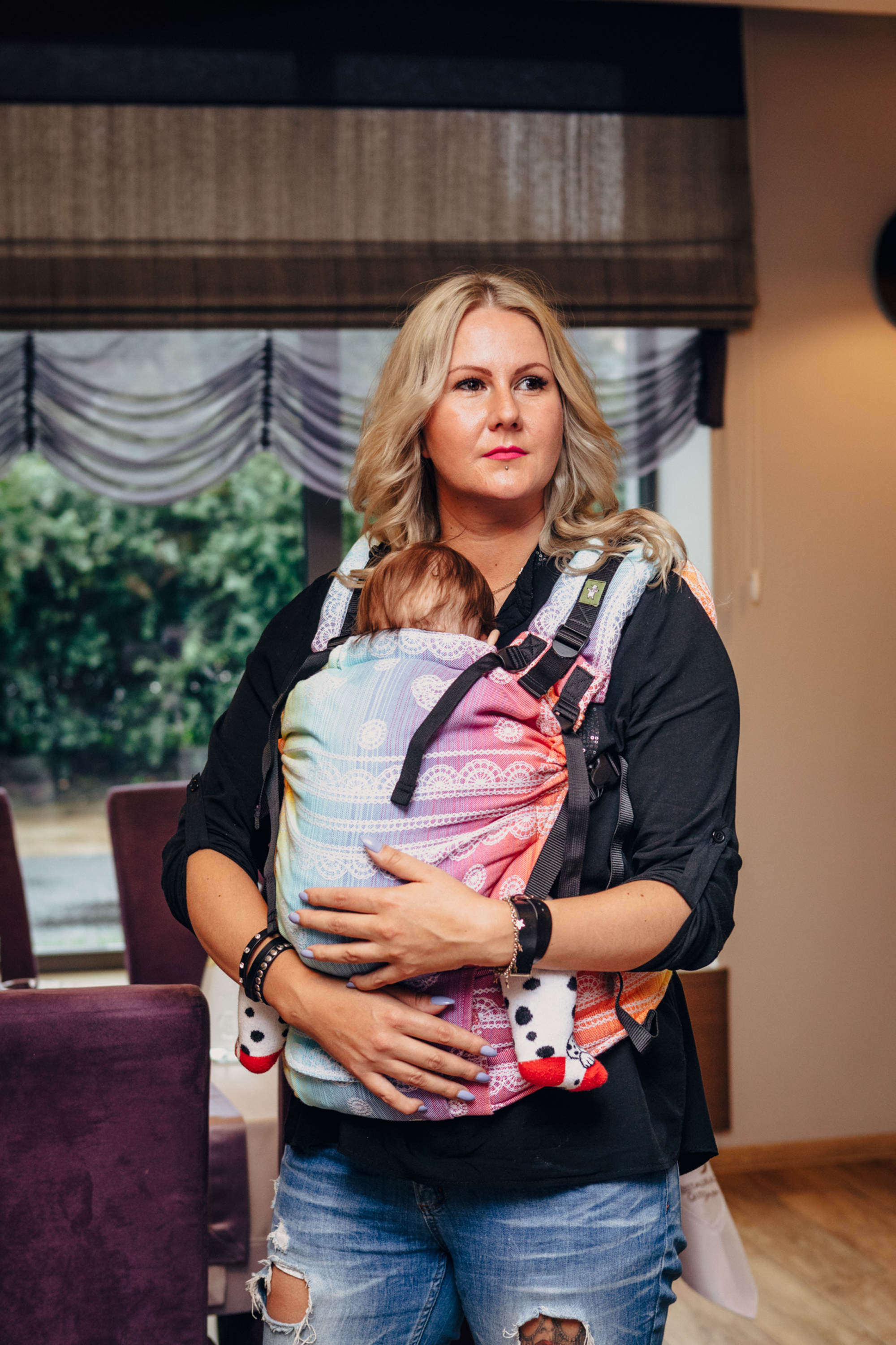 LennyUp Carrier – Rainbow Lace