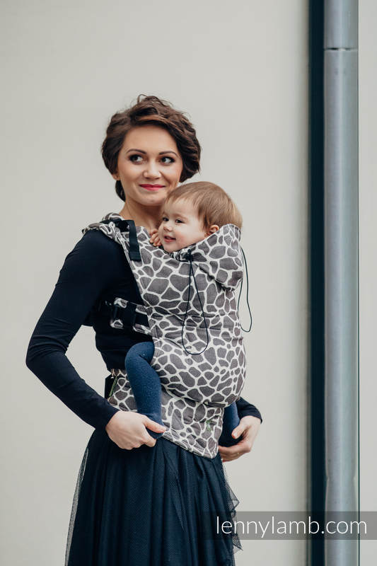 Lenny Lamb – Baby – Giraffe Dark Brown & Creme